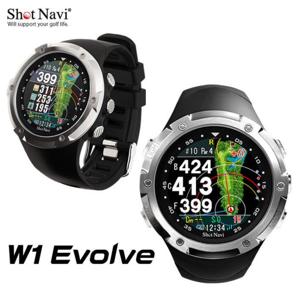 ShotNavi -ショットナビ- ShotNavi W1 Evolve  GPSゴルフナビ エイム...