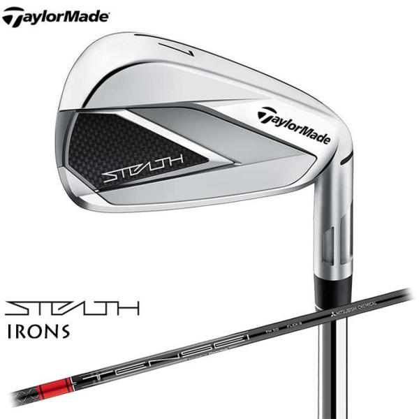 TaylorMade　STEALTH アイアン 日本仕様　アイアン5本セット（#6〜9,PW）　TE...