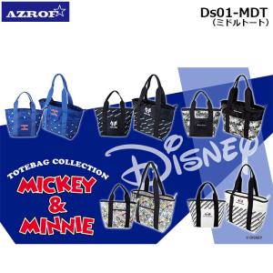 AZROF -アズロフ- 　ディズニー ミッキー＆ミニー　ミドルトートバッグDs01-MDT　　Disney MICKEY & MINNIE｜cocoadvance