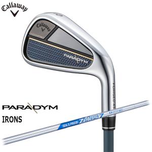 即納OK　Callaway　PARADYM アイアン 日本仕様　単品（#4,#5,AW,52°）　N.S.PRO ZELOS 7 シャフト　キャロウェイ パラダイム｜cocoadvance