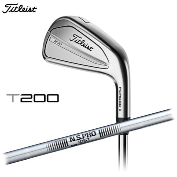 即納OK　Titleist -タイトリスト-　T200 アイアン 2023年モデル　アイアン6本セッ...