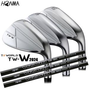 HONMA GOLF　TW-W（2024） ウェッジ クロム仕上げ　VIZARD IB 90/105/120 シャフト（特注）　本間ゴルフ TOUR WORLD ホンマゴルフ ツアーワールド｜cocoadvance