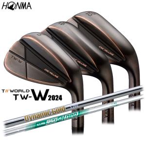 HONMA GOLF　TW-W（2024） ウェッジ カッパー仕上げ　Dynamic Gold / N.S.PRO 950GH neo シャフト　本間ゴルフ TOUR WORLD ホンマゴルフ ツアーワールド｜cocoadvance