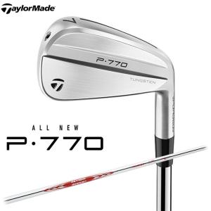 TaylorMade　New P770 アイアン（2024） 日本仕様　5本セット（#6〜9,PW）　N.S.PRO MODUS3 TOUR105 スチールシャフト　テーラーメイド｜cocoadvance