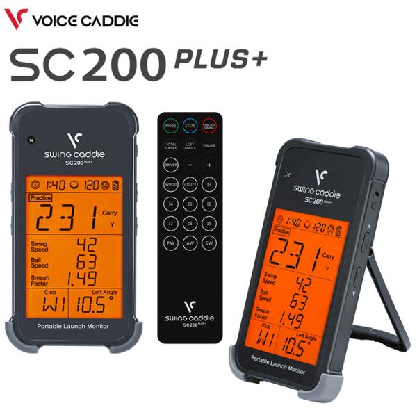 ボイス キャディ　SC200PLUS+　小型ゴルフ弾道測定器　voice caddie SWING ...