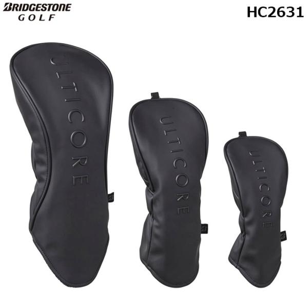 BRIDGESTONE　ULTICORE ヘッドカバー　HC2631　ドライバー・フェアウェイウッド...