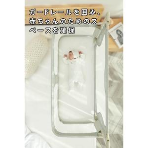 ベビーベッド 添い寝 折りたたみ 持ち運び 多...の詳細画像2