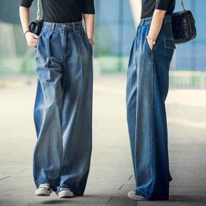 ワイドパンツ レディース ワイドデニム デニムパンツ ジーンズ ガウチョパンツ デニム パンツ 大きいサイズ ボトムス カジュアル ポケット 着痩せ 夏 春 秋 Ppap Cocoaru Shop 通販 Yahoo ショッピング