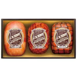 鎌倉ハム富岡商会 特選ロースハム 直火焼やきぶた スモークハム3本詰 お中元 お歳暮 贈り物