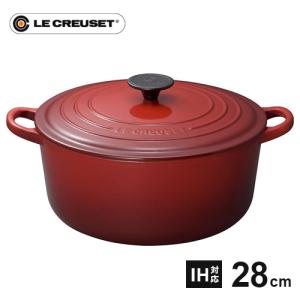 ル・クルーゼママシリーズ オーバル28cm レッド ル・クルーゼ シグニチャー ココット・オーバル 27cm [チェリーレッド