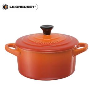 ル・クルーゼ Le Creuset ミニココット オレンジ 2101 鍋 両手鍋 鋳物 ホーロー IH対応 直火 おしゃれ｜cocoatta