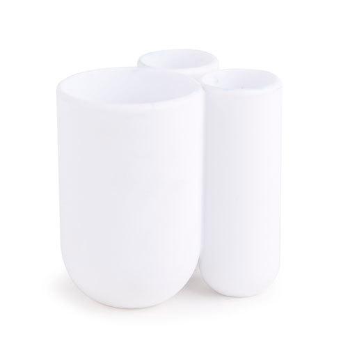 umbra タッチ 歯ブラシホルダー ホワイト 歯ブラシスタンド おしゃれ かわいい ハブラシ 歯ブ...