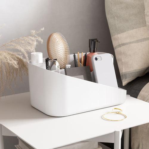 umbra グラム コスメティック オーガナイザー ホワイト/グレー