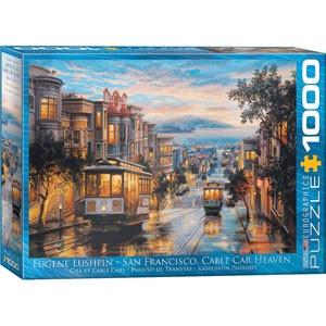 Eurographics 1000ピース ジグソーパズル ユーログラフィックス 正規品 San Francisco Cable Car Heaven 6000-0957