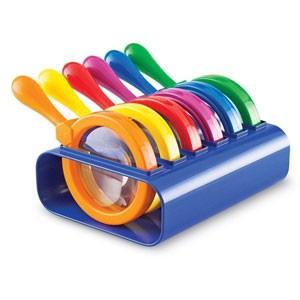 Learning Resources Primary Science Jumbo Magnifiers with Stand ジャンボ虫眼鏡 スタンド付き LER 2884