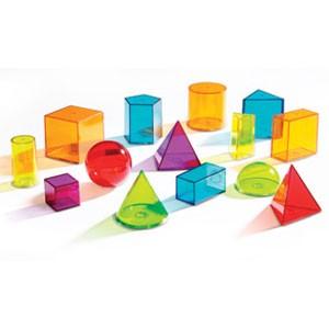 Learning Resources View-Thru（R） Geometric Solids 透明立体図形