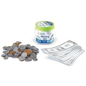 Learning Resources Money Jar 紙幣＆コインセット LER 0017