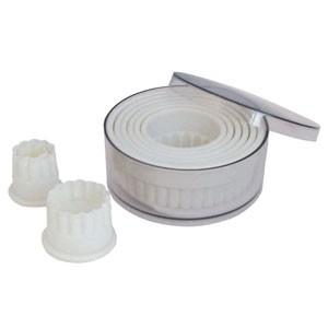 マトファー　ギザ抜き型 9ヶ入セット Amazon｜MATFER(マトファ) ギザ抜き型 150101 プラスチック フランス 9