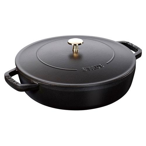 ストウブ staub ブレイザー ソテーパン 28cm ブラック 40511-472 日本正規品業務...