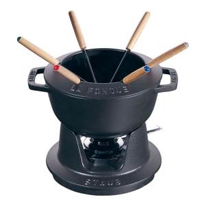 ストウブ staub ラウンド 両手フライパン 26cm ブラック 40511-725