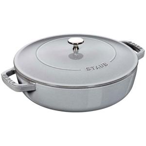 ストウブ staub ブレイザー ソテーパン 24cm チェリー 40511-475 日本