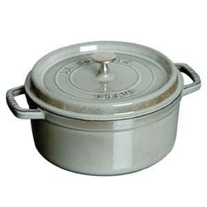 ストウブ staub ピコ ココット ラウンド 12cm グレー 40509-474 日本正規品業務...