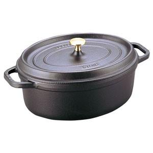 ストウブ staub ピコ ココット オーバル 17cm 黒 40509-482 日本正規品業務用