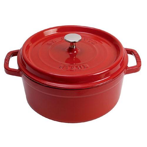 ストウブ staub ピコ ココット ラウンド 26cm チェリー 40509-840 日本正規品業...