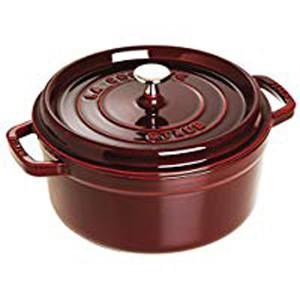 Staub（ストウブ） 蓋 24cm ドームガラス蓋 ストーブ ガラス 蓋 ふた