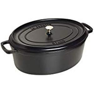 STAUB ストウブ 鍋 ブラック 黒 29cm Staub（ストウブ） 鍋 26cm ラウンド ブラック ピコ ココット ホーロー