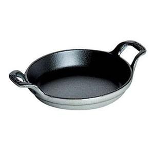 ストウブ staub ラウンド スタッカブルディッシュ 16cm グレー 1301618 日本正規品...