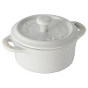 ストウブ staub エクストラミニ スクエアココット 2個セット チェリー