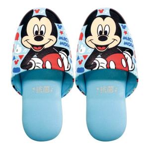 ニッポンスリッパ 子供スリッパ ミッキー ブルー SSL2301
