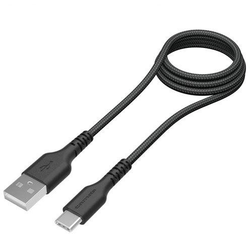 多摩電子工業 USB-A to Type-Cケーブル ソフトタフ 1.0m TH269CAT10K