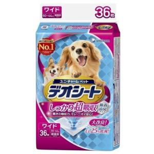 ユニ・チャーム デオシート しっかり超吸収 無香消臭タイプ ワイド 36枚