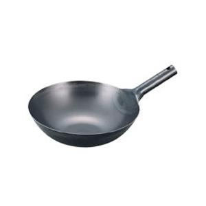 EBM 鉄ブルーテンパー プレス 中華鍋 中華片手鍋 39cm J0145