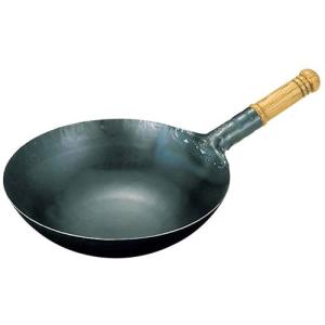EBM 純チタン 超軽量 中華片手鍋 36cm 中華鍋 北京鍋 キッチン用品
