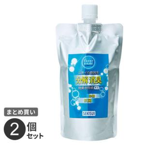 まとめ買い ナノトタル 消臭スプレー 詰替用 300ml J5M4731 ペットケア 分解 消臭 抗菌 2個セット