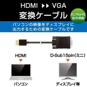 エレコム ELECOM 変換ケーブル HDMI...の詳細画像1