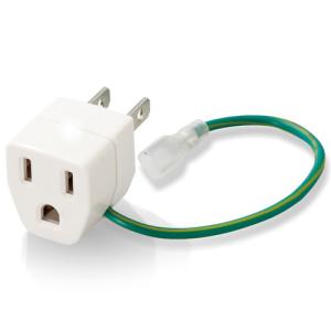 goot(グット) 大洋電機産業 3芯-2芯変換アダプター 2極アース線付