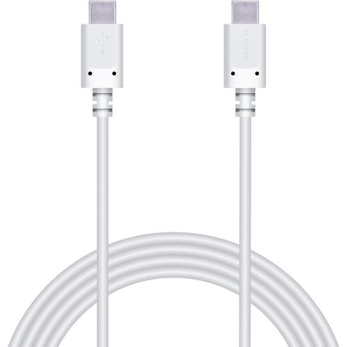 エレコム ELECOM USB2.0ケーブル Type-C 超急速充電 2.0m ホワイト MPA-...