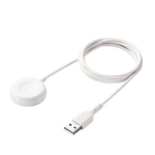 ポスト投函 エレコム ELECOM Apple Watch磁気充電ケーブル 高耐久 USB-A 1....