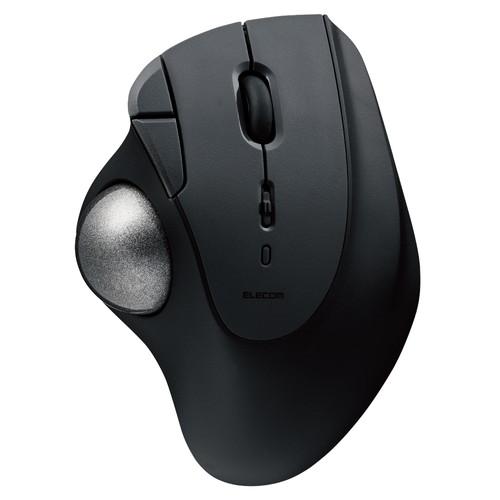 エレコム トラックボール マウス Bluetooth 5ボタン ベアリングユニット エルゴノミクス ...