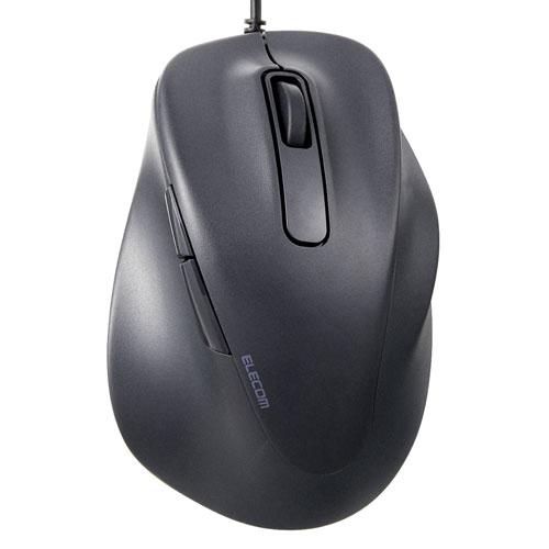 エレコム ELECOM 有線 マウス 5ボタン 右手専用 Windows 11 10 mac Chr...