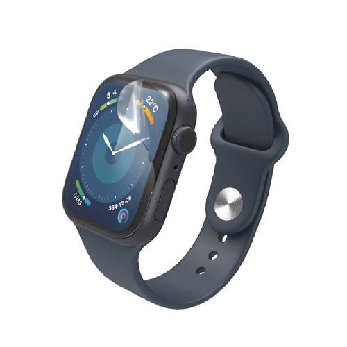 ポスト投函 エレコム ELECOM Apple Watch Series 2023 45mm 衝撃吸...