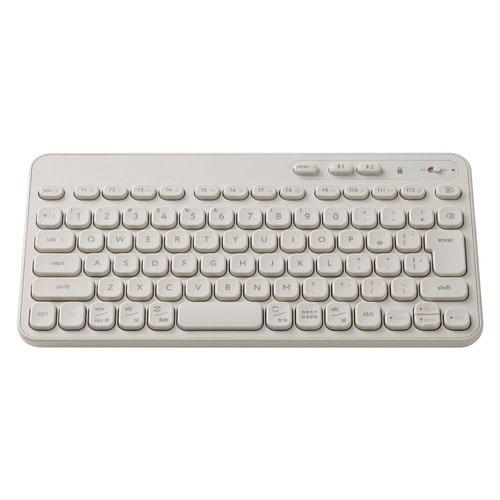 エレコム ELECOM ワイヤレス キーボード Bluetooth テンキーレス Caps Lock...