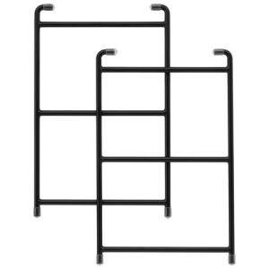 パネフリ工業 アイアンレッグ スチールシェルフィックス ブラック STSH-M200BL