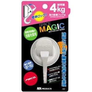 超強力吸盤フック M ホワイト 7342500の詳細画像1