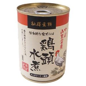 鶏頭水煮缶　375g x 48缶 ペットライブラリー 納得素材 鶏頭缶水煮 375g : サンドラッグe-shop