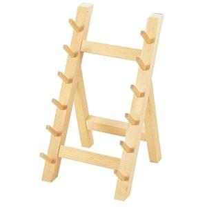 雅漆工芸 木製6段庖丁掛 AHU38